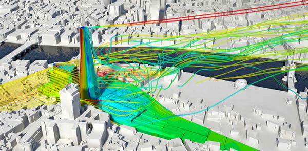 CD-Adapco CFD Wind Loading Building