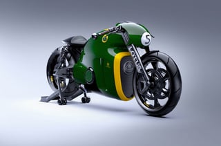 Lotus C-01 with Classic Lotus Livery