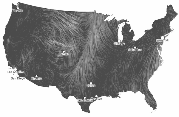 WARM Wind Map United States CFD Analysis Fastway Engineering Autodesk University